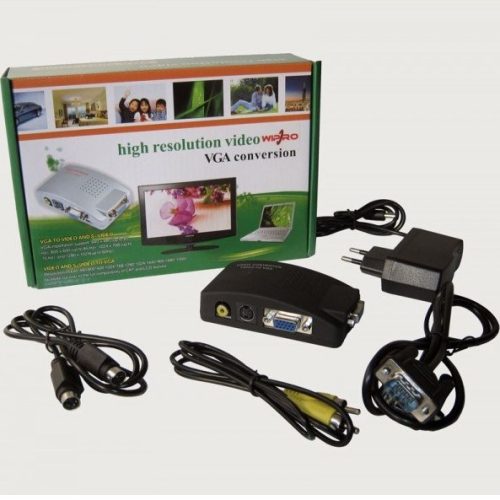 مبدل AV و S-Video به VGA مبدل AV و S-Video به VGA